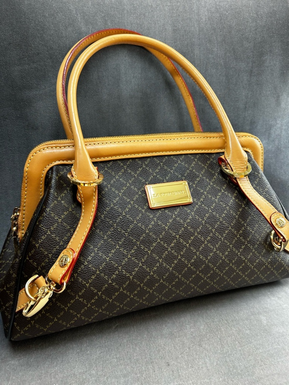 La Tour Eiffel Paris Classic Patterned Satchel Handbag